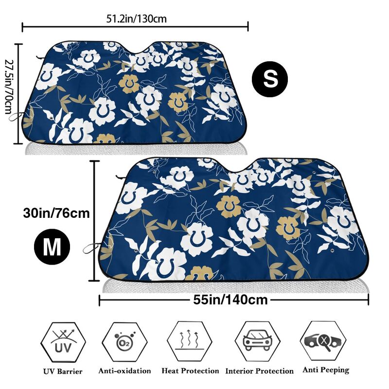 Indianapolis Colts Printed car windshield sunshade front windshield sunshade (multi size)