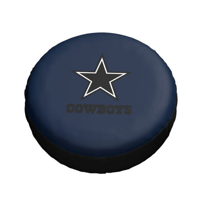 Dallas Cowboys 2 Car tire protective cover waterproof and dustproof tire cover