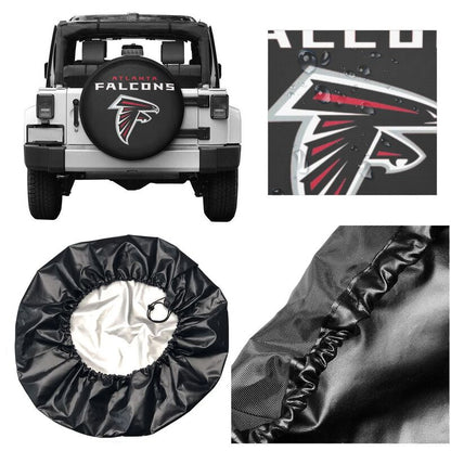 Atlanta Falcons 2 Tyre protective cover car dustproof sunscreen tyre protective cover