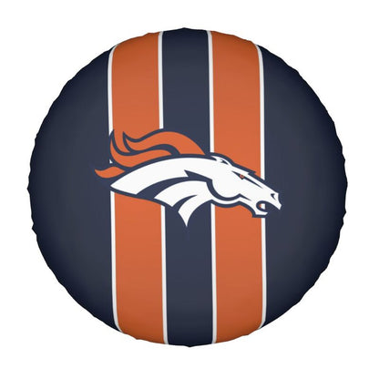 Denver Broncos 2 Tyre protective cover car dustproof sunscreen tyre protective cover
