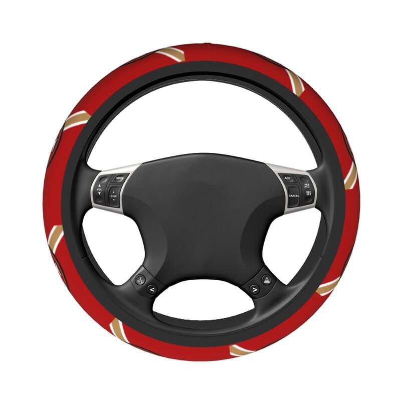 San Francisco 49ers 1 Printed breathable anti slip cover elastic steering wheel cover