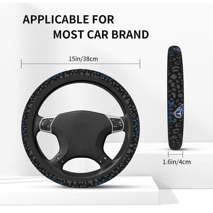 Tennessee Titans Printed elastic steering wheel cover car anti-skid cover