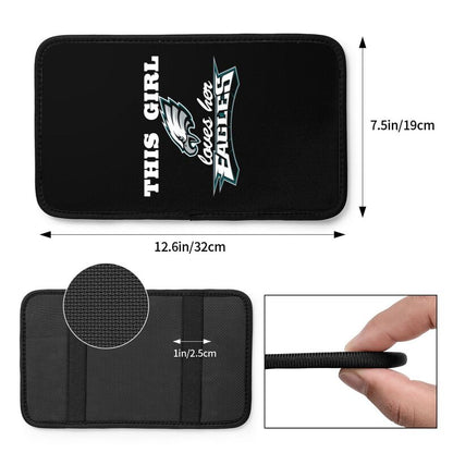 Philadelphia Eagles Printing car center console pad car armrest protective cover