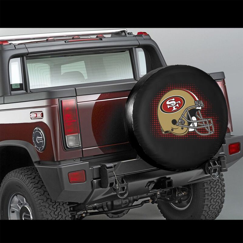 San Francisco 49ers Printing tire protection covers car sun protection tire protection cover