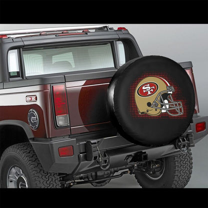 San Francisco 49ers Printing tire protection covers car sun protection tire protection cover