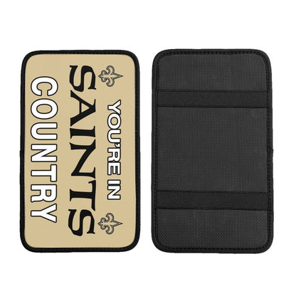 New Orleans Saints Printed car armrest box pad elbow support pad