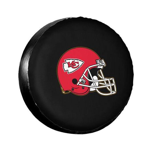 Kansas City Chiefs Printing tire protection covers car sun protection tire protection cover