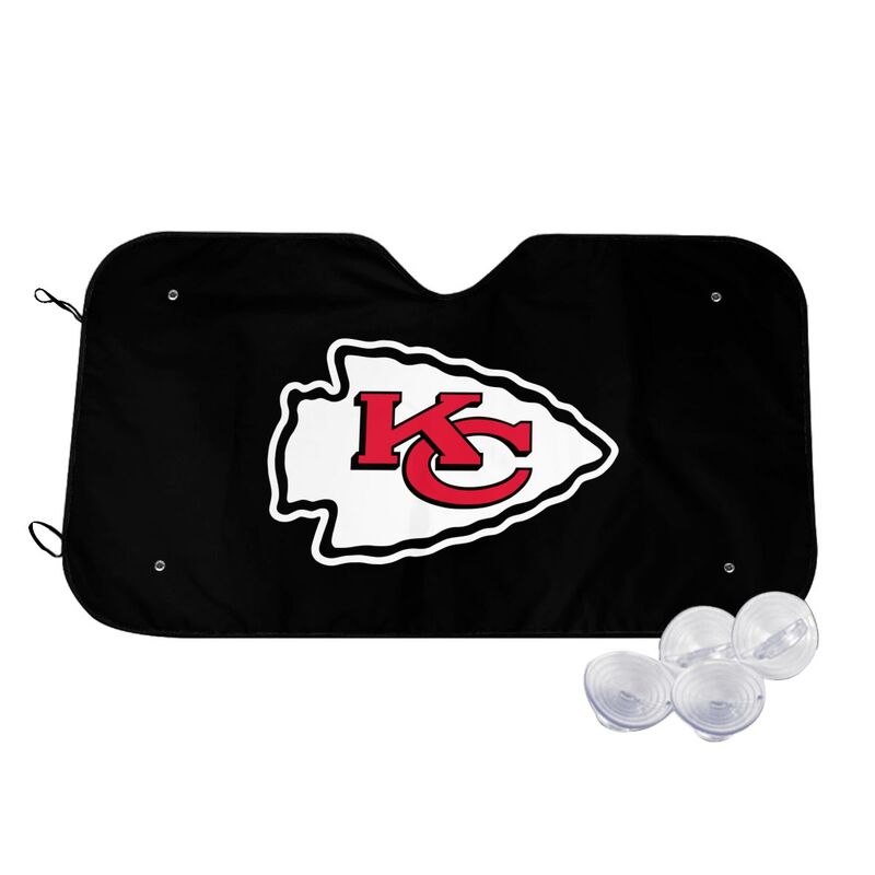 Kansas City Chiefs Print Car windshield sunshades is suitable for front Car windshield sunshades