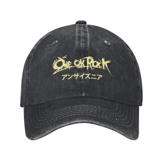 One Ok Rock Japan Printed unisex baseball cap adjustable cap outdoor sun hats trucker hat