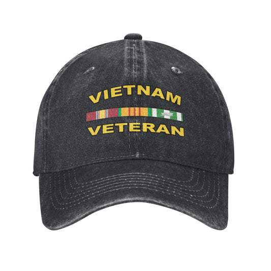 VIETNAM VET DECAL Printed unisex baseball cap outdoor hats adjustable cap trucker gift hat