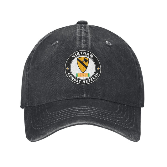 1st Cavalry Division Printed unisex baseball cap adjustable cap outdoor sunshade trucker hat