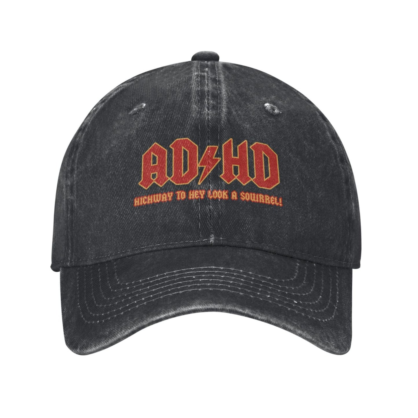 ADHD Printed unisex baseball cap adjustable cap outdoor sun hats trucker hat