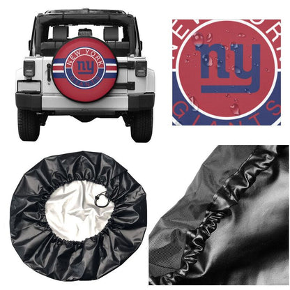 New York Giants Print tire protection cover car sun protection tire protection cover