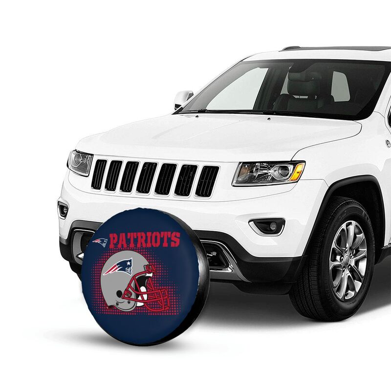 New England Patriots Printed tire protection cover car sun protection tire protection cover