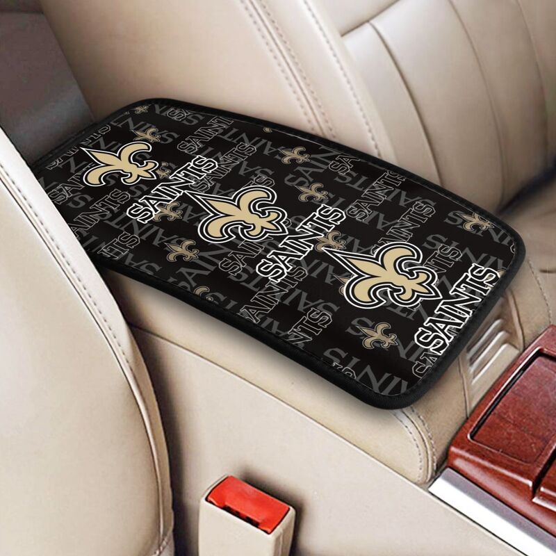New Orleans Saints1 Printed car armrest box pad elbow protection pad