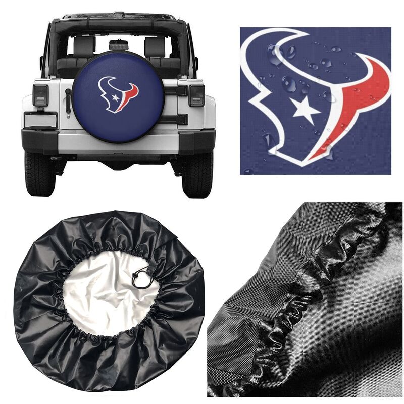 Houston Texans car dustproof sunscreen tyre protective cover Tyre protective cover