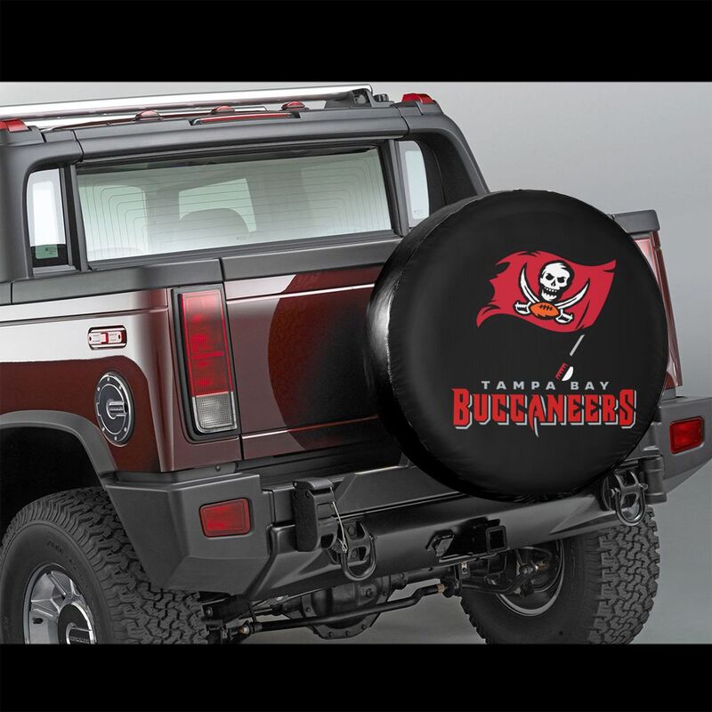 Tampa Bay Buccaneers 2 Printing tire protection cover car sun protection tire protection covers