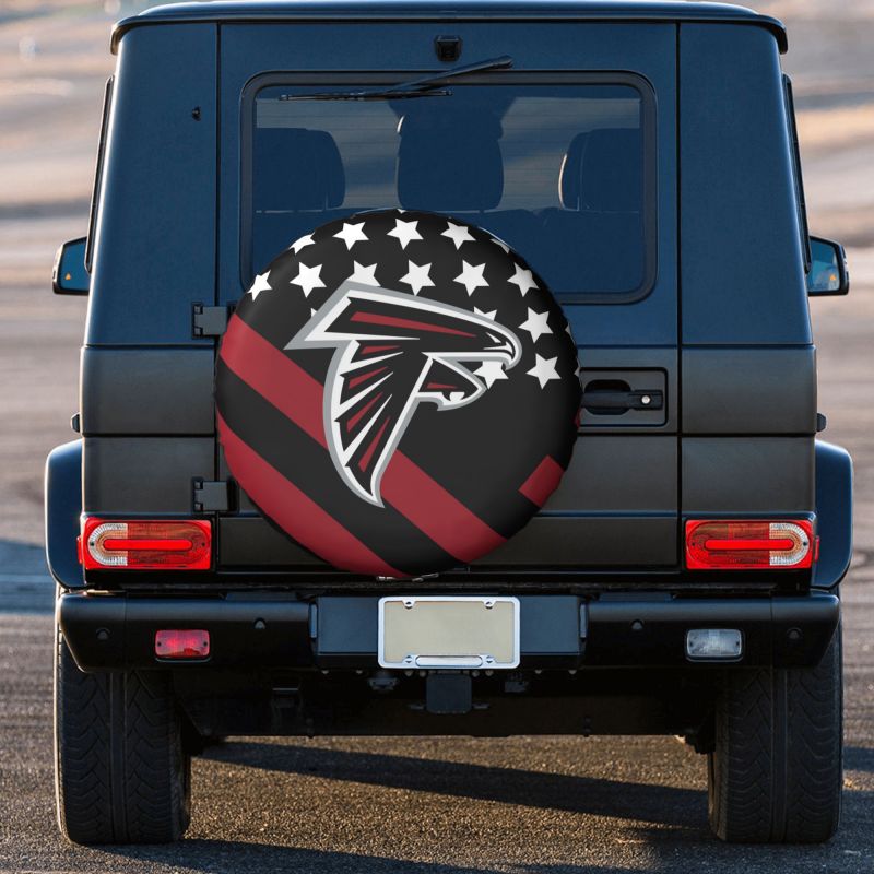 Atlanta Falcons printed car tire cover dustproof and waterproof tire cover