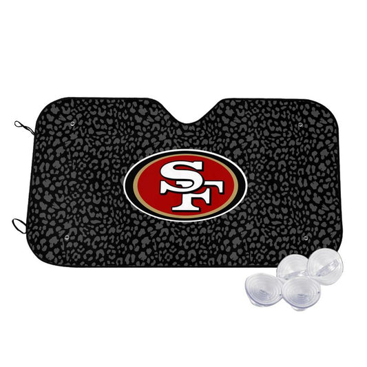 San Francisco 49ers Printed Car windshield sunshades is suitable front Car windshield sunshades