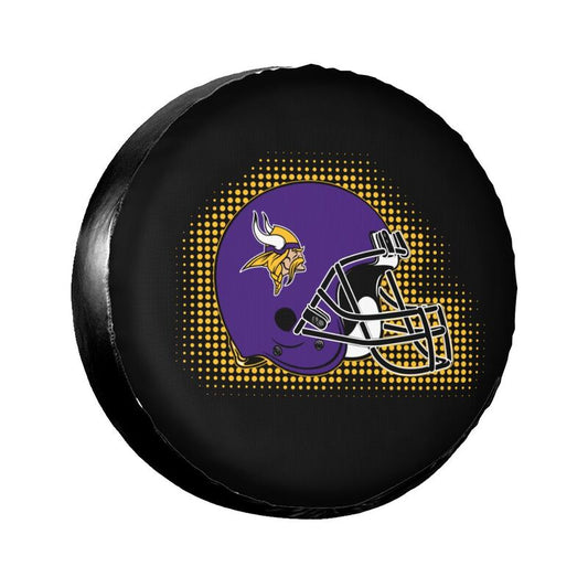 Minnesota Vikings Printing tire protection covers car sun protection tire protection cover