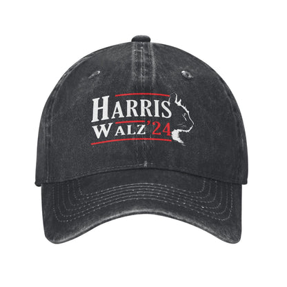 HARRIS WALZ 24 Printed unisex baseball cap adjustable cap outdoor sun hats trucker hat