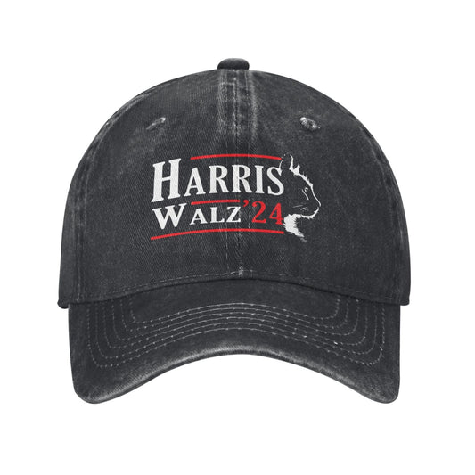 HARRIS WALZ 24 Printed unisex baseball cap adjustable cap outdoor sun hats trucker hat
