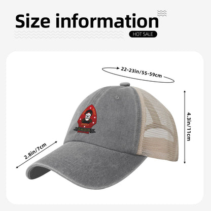 2d Reconnaissance Battalion Insignia Printed unisex baseball cap adjustable grid baseball cap veteran gift