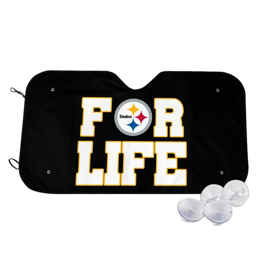 Pittsburgh Steelers 2 Printed car windshield sunshade (multi size)  front windshield sunshade