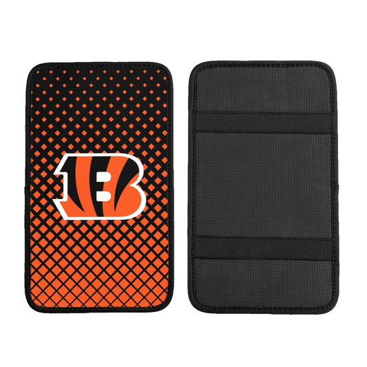 Cincinnati Bengals Car handrail box cushion Personalized printed car armrest cover