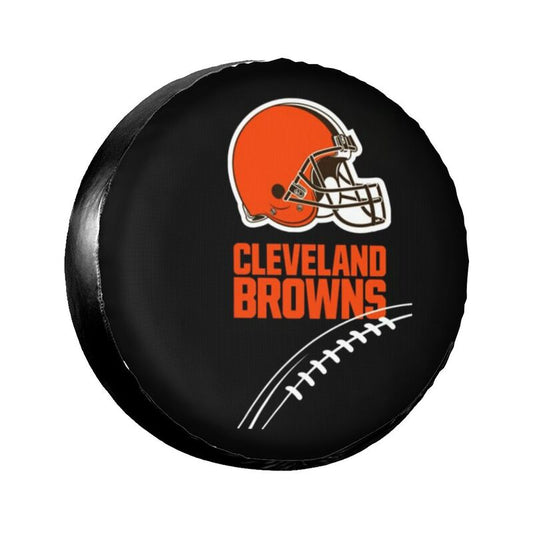 Cleveland Browns Print tire protection covers car sunscreen tire protection covers