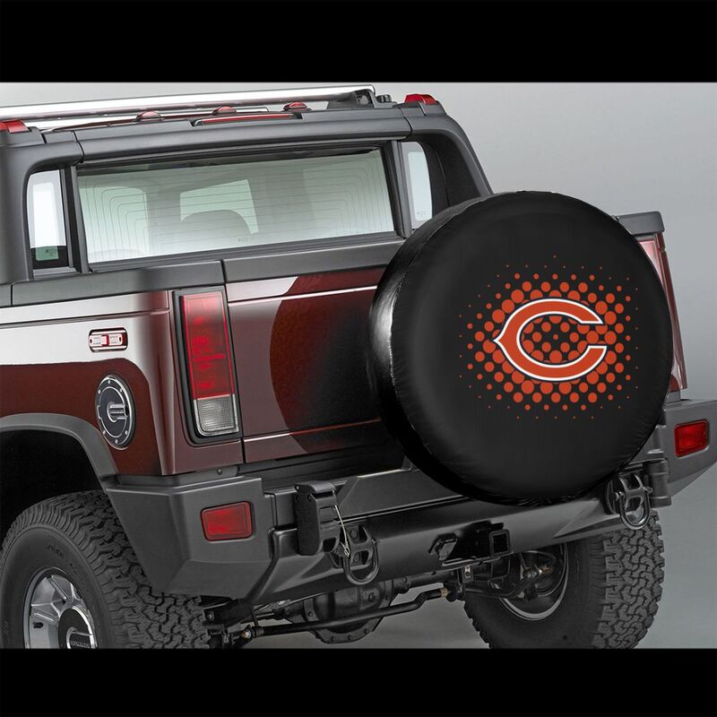 Chicago Bears Printing tire protection cover car sun protection tire protection cover