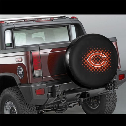 Chicago Bears Printing tire protection cover car sun protection tire protection cover