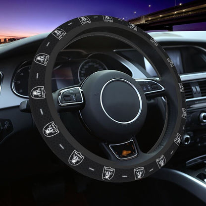 Las Vegas Raiders 1 Printed car anti-skid cover elastic steering wheel cover