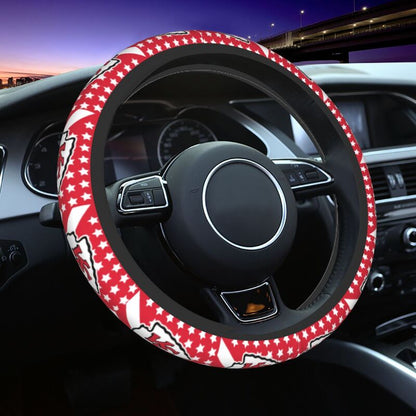 Kansas City Chiefs 3 Printed breathable elastic steering wheel cover