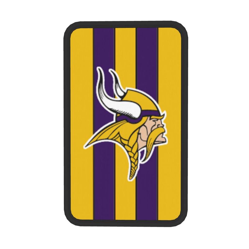 Minnesota Vikings Printed car center armrest box pad anti slip pad
