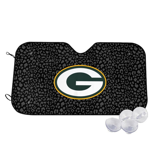 Green Bay Packers 2 Printed Car windshield sunshades is suitable front Car windshield sunshades