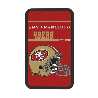 San Francisco 49ers Print car armrest box cushion armrest protective cover