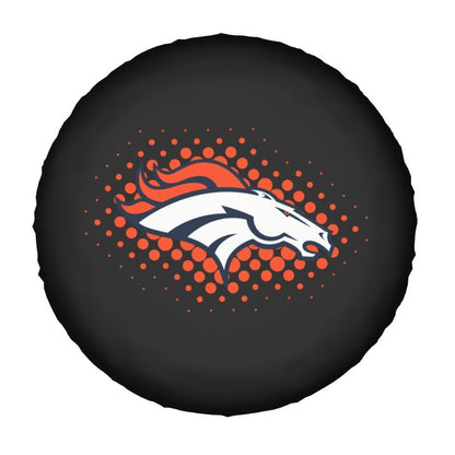Denver Broncos Printing tire protection cover car sun protection tire protection cover