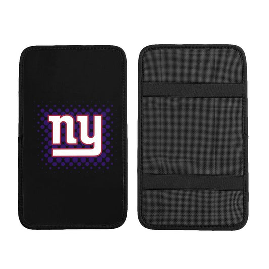 New York Giants Printed car armrest box cushion armrest protective cover