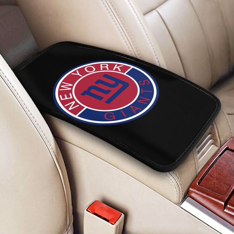 New York Giants print car armrest protective cover Car center console armrest pad