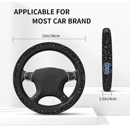 Indianapolis Colts Printed elastic steering wheel cover car steering wheel protective cover