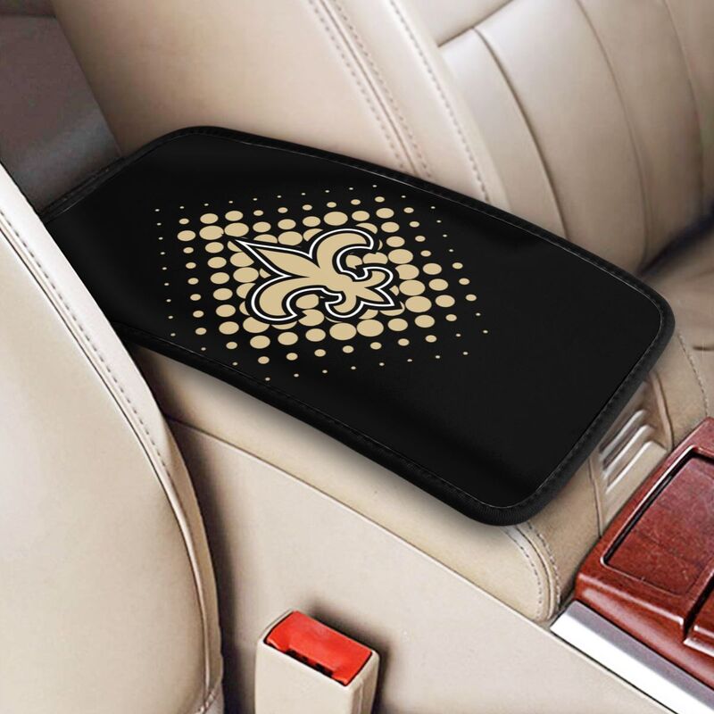 New Orleans Saints Printed car armrest box cushion armrest protective cover