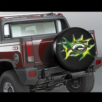 Green Bay Packers 3 Printing tire protection cover car sun protection tire protection covers