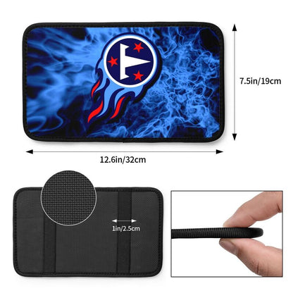 Tennessee Titans Printed car center armrest box pad anti slip pad