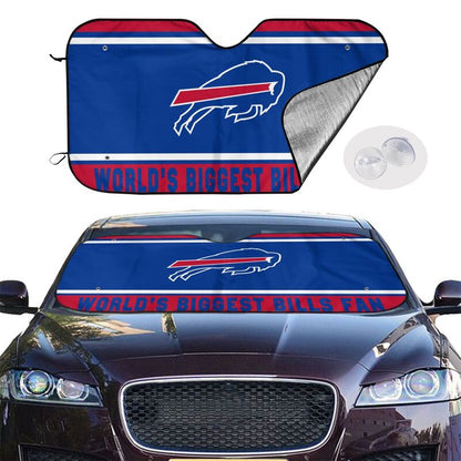 Buffalo Bills Printing is suitable for car front windshield sunshades Car windshield sunshades