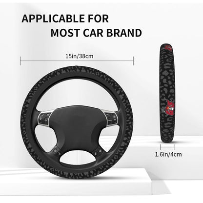 Tampa Bay Buccaneers Printed elastic steering wheel cover car anti-skid cover