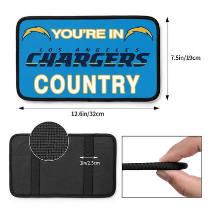 San Diego Chargers Printed car armrest box pad elbow support pad
