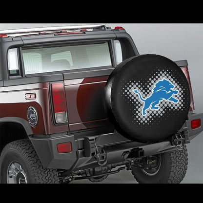 Detroit Lions Printing tire protection cover car sun protection tire protection cover