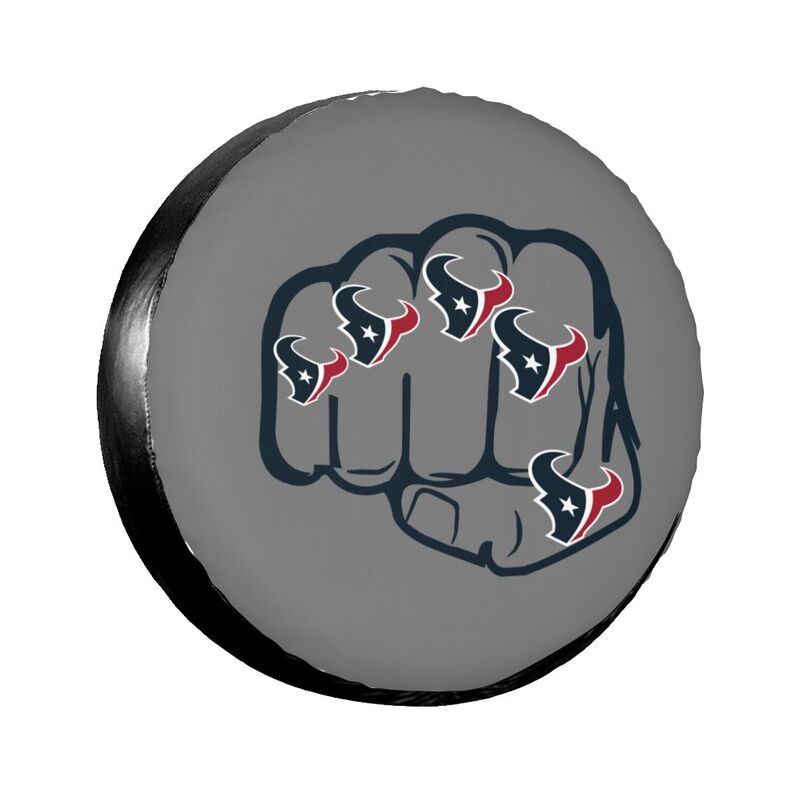Houston Texans Print tire protection cover car spare tire dust protection covers