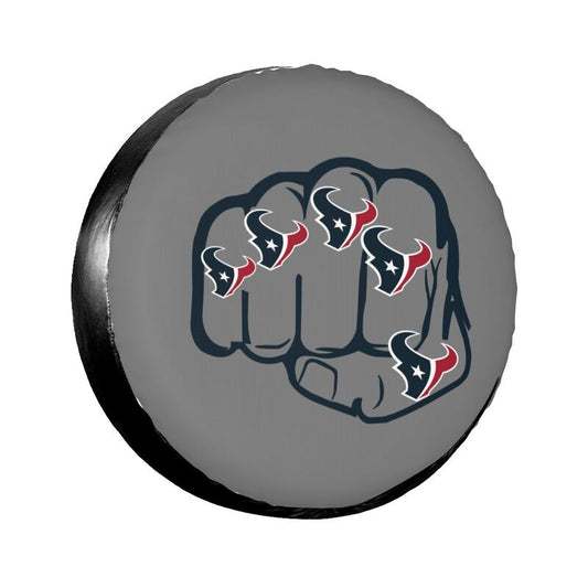 Houston Texans Print tire protection cover car spare tire dust protection covers